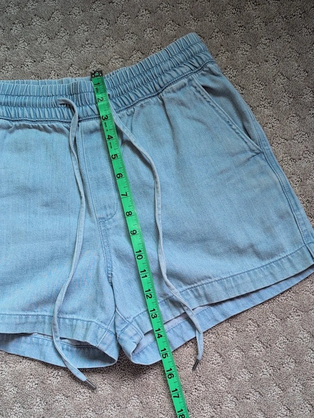 Gap Denim Drawstring Pull On Shorts